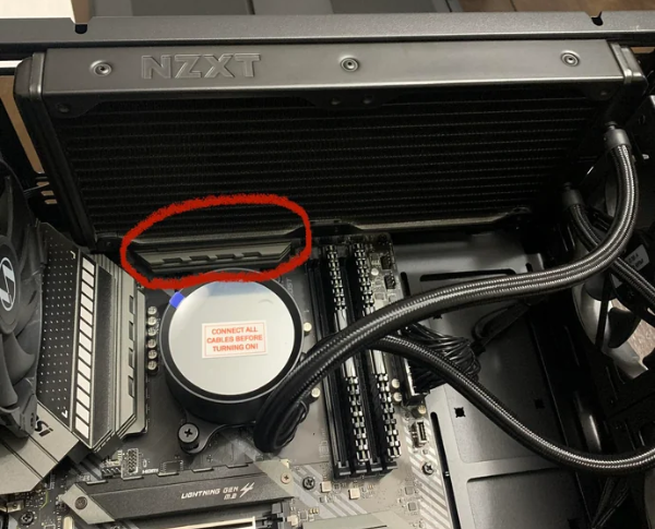 Kraken x63 - Lian Li 011 Air Mini