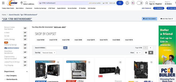 LGA 1700 Motherboards
